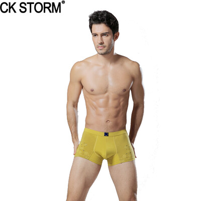 

CK STORM Bamboo Fiber Men Underwear Boxer Shorts for Men