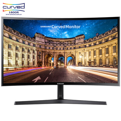 

Samsung SAMSUNG C27F396FHC 27-inch 1800R Curvature Wide viewing angle Low Blu-ray curved computer LCD monitor HDMI