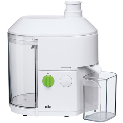 

德国博朗（Braun） SJ3000 榨汁机 600W 家用 多功能 果汁机 离心榨汁机