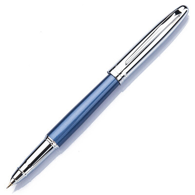 

Hero HERO 100 ladies 10K gold tip pen ink pen gold pen blue