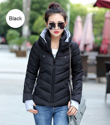 

2017 Winter Jacket Women Parka Thick Winter Outerwear Plus Size Down Coat Short Slim Design Cotton-padded Jackets and Coats