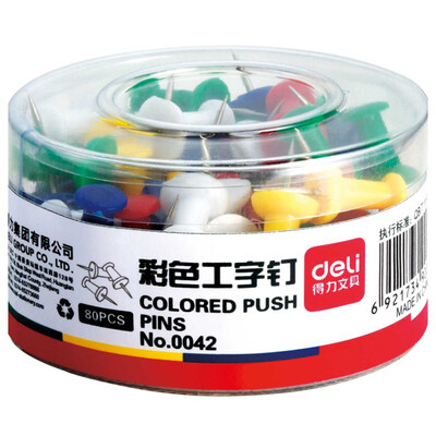 

(Deli) 0042 color work nail 80 pieces / tube