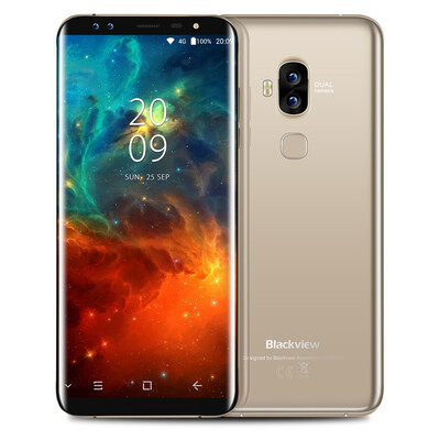 

Blackview S8 4G 5,7-дюймовый Android 7.0 MTK6750T 1.5GHz Octa Core 4GB RAM 64GB ROM 8.0MP + 0.3MP Dual Front Cameras Touch Сен