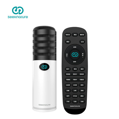 

Seeknature Black Cannon PRO Большая емкость Multi-Audio Шумоподавляющий микрофон Удаленный аудиоэффект Live Effect Микрофон