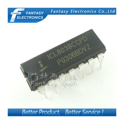 

50PCS ICL8038CCPD DIP14 ICL8038 DIP Precision Waveform GeneratorVoltage Controlled Oscillator new&original IC free shipping