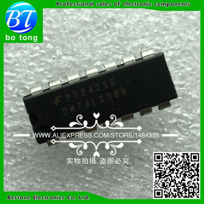 

10pcs DM74LS38N SN74LS38N HD74LS38P DIP-14 New original