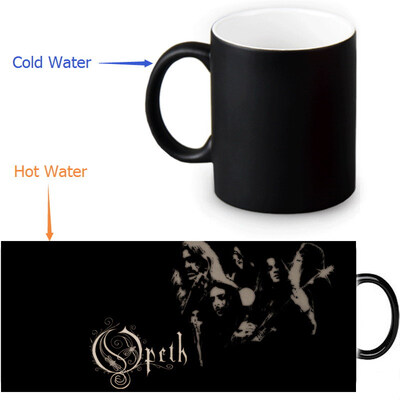 

Opeth Morphing Mug Color Change Tea Cup Волшебная молочная кружка для кофе