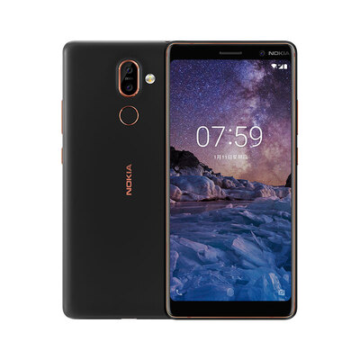 

Nokia 7 Plus 4/6GB + 64GB, черный Смартфон