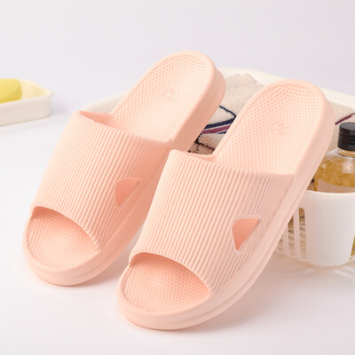 

More can be home products four seasons home anti-slip sandals home simple wear-resistant bathroom thick bottom slippers women nude color 37-38 yards