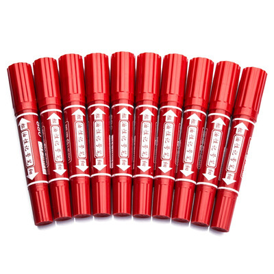 

Hero (HERO) 880 double-headed oily marker 10 loaded black
