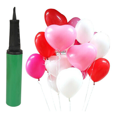 

Qingwei wedding birthday Valentines day heart-shape ballon 100 pcs