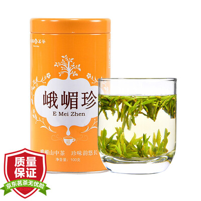 

Чай Tenfu 2018 Весенний чай Супер ранний зеленый чай Сычуань Emei Zhen 100г
