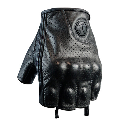 

Saiyu SCOYCO motorcycle riding leather half finger fall summer gloves MC43 black