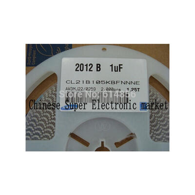 

100PCS Ceramic capacitors 0805 1uf 1000nf x7r 105K 10% 50v CL21B105KBFNNNE
