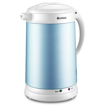 

CHIGO ZJ15AA Electric Kettle 304 Stainless Steel 15L Double Wall Cool Touch Thermal Insulation