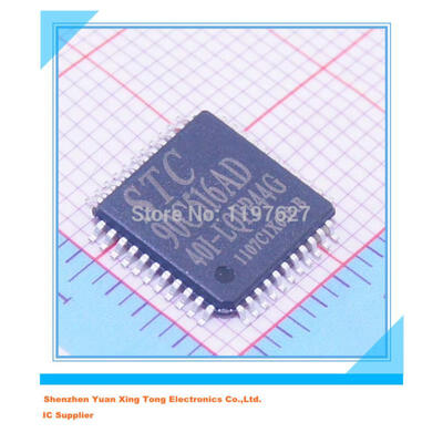 

10PCS/LOT STC90C516AD-40I STC90C516AD STC90C516AD-40I-LQFP44G DIP Original electronics IC kit