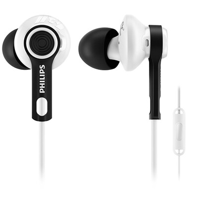 

Наушники Philips (PHILIPS) в мобильном телефоне для ушей SHQ2305 (черный и белый)