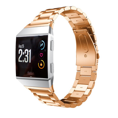 

Ремешок из нержавеющей стали, группа замены нержавеющей стали для Fitbit Ionic Watch