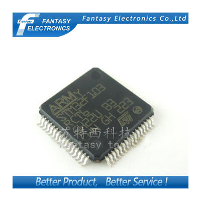 

5PCS STM32F103RCT6 LQFP64 STM32F103 QFP QFP64 ARM new&original IC free shipping
