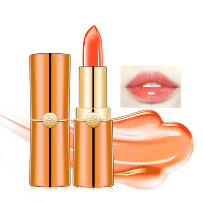 

ALOBON Jelly Non-stick Cup Lipstick 32g Do not fade lip balm lip makeup lip glaze 03 Fruit Orange