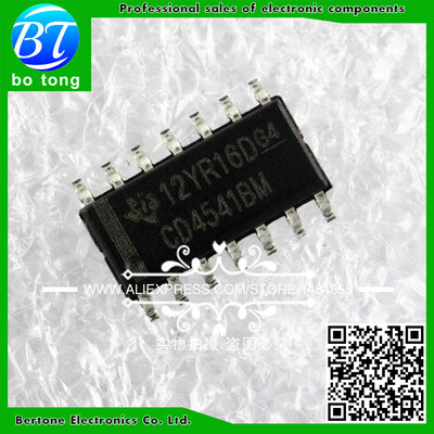 

200PCS CD4541BM CD4541B CD4541 IC OSC PROG TIMER 100KHZ 14SOIC SOP14 New and Original IC