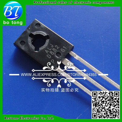 

50PCS 2SD882P 2SD882 TO-126 triode transistor