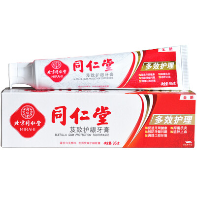 

Tong Ren Tang Toothpaste Toothpaste Toothpaste Toothpaste 180g Maintenance Toothpaste Strong Periodontal Care Tooth Tooth Enamel White Tooth