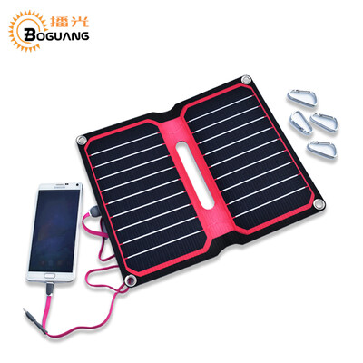 

BOGUANG 5В 10ВТ многокрасочные Складные солнечные ипанели Sunpower Монокрсталлический элемент Для наружного / мобильного /поездки