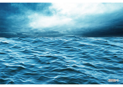 

Пользовательские обои для фото Морские волны 3D нетканые обои тема ресторан диван фон большая роспись обои