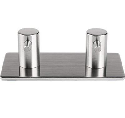 

Пальто Крючки Крючки для ванны Нержавеющая сталь 3М Self Adhesive Настенные вешалки для одежды (3 в 1 крючке)