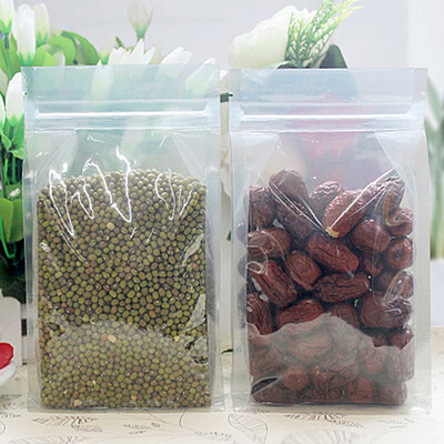 

YoujialiangpinSelf-standing thickened three-dimensional clip chain Ziplock bag transparent octagonal sealed bag packaging bag 10206CM 20