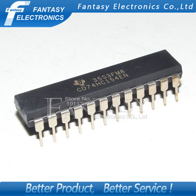 

10PCS CD74HC154EN DIP24 CD74HC154 DIP 74HC154 new&original IC free shipping