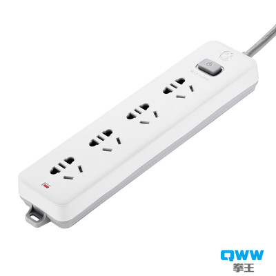 

Boxing QANWANG Q540B new national standard socket plug strip row row plug wiring board drag line 4 total length of 45 meters