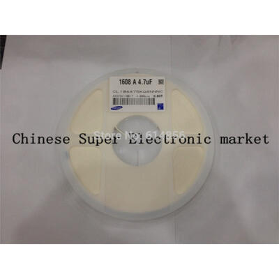 

4000PCS 0603 22uF 226 6.3V 20% M X5R