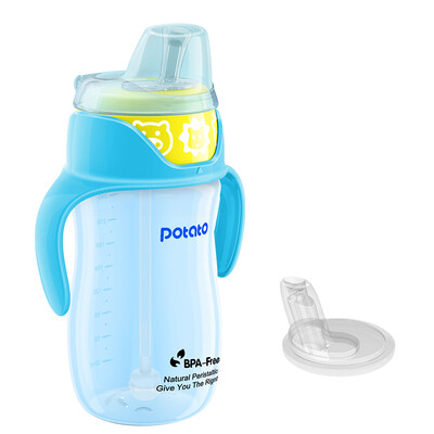 

Small Potato Baby Learning Drink Cup Childrens Cup Duckbill Cup Straw Cup Baby Cup 300ml