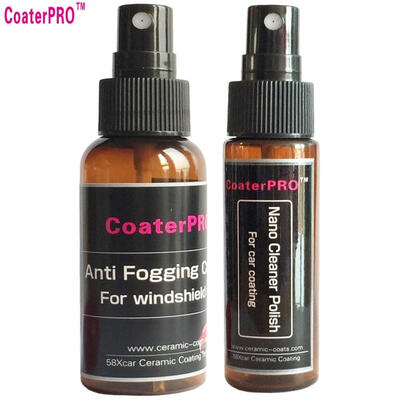 

Coaterpro против запотевания покрытие сделать лобовое стекло ясно безопасного вождения в дождь день авто стекла пальто запотевания