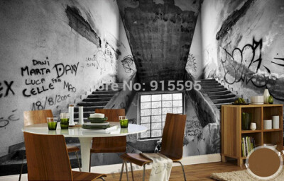 

Custom Mural Wallpaper 3D Colorful Graffiti Retro Modern Style Mural Children's Room Living Room KTV Bedroom Backdrop Wallpaper