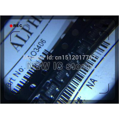 

AO3406 MOSFET N-CH 30V 3.6A SOT23 100PCS Free shipping