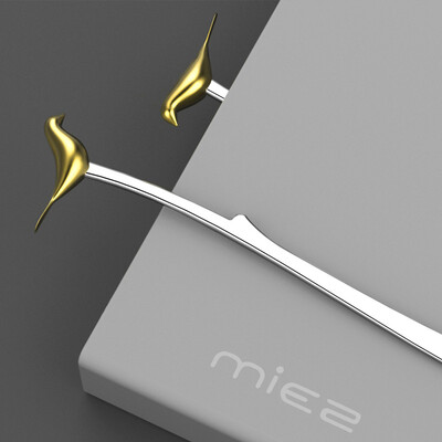 

Miz MIEZ Metal Bookmarks Gift Box Acacia Christmas Gift Valentines Day Birthday Gift Practical Send Girlfriend