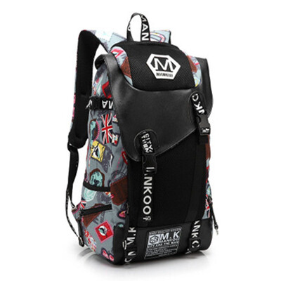 

Рюкзак для ноутбука Студенческий рюкзак Сумка для камуфляжа Печатный рюкзак Unisex Daypacks