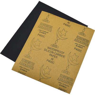 

Kraft Weir Waterproof Oil Sandpaper Dry&Wet 400 mesh 230280mm 10 pieces YS2782