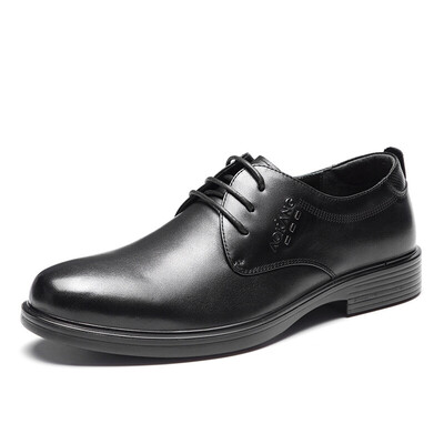 

Aokang mens business dress shoes Derby shoes comfortable daily shoes