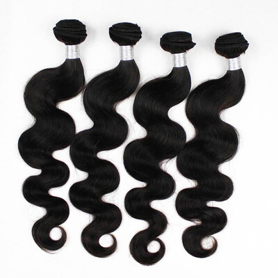 

kisshair 4pcslot remy Brazilian human hair weft body wave hair bundles for Valentineday sales