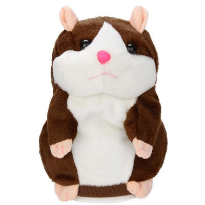 

Adorable Interesting Speak Talking Record Hamster Mouse Plush Kids Toys --15cm