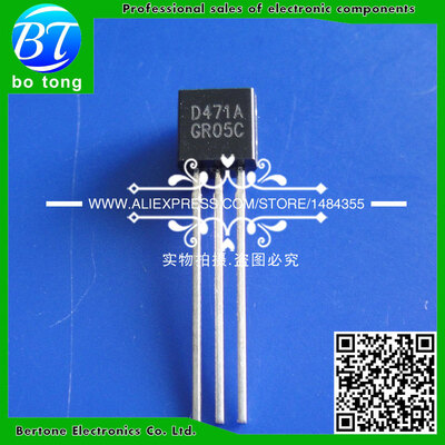 

Free Shipping 1000pcs/lot 2SD471GR D471A D471 TO-92 transistor
