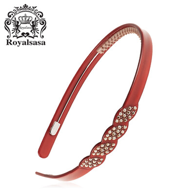 

Royal Salsa (Royalsasa) головной убор украшения взведения зубчатое кристалл оголовье цвет акриловой оголовье кофе