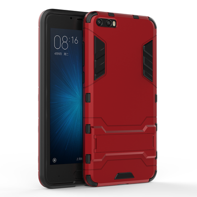 

Противоударная ультратонкая броня Пластиковая крышка корпуса TPU с корпусом держателя для телефона XIAOMI 6 Plus