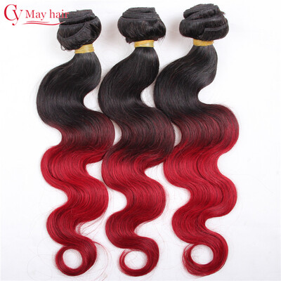 

1b27 Blonde Ombre Brazilian Hair Weave Bundles 8A Ombre Brazilian Body Wave 3pcs Ombre Human Hair Tissage Bresilienne