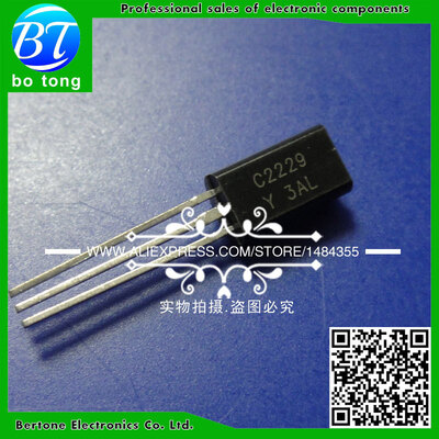 

Free Shipping 20pcslot 2SC2229 2SC2229-Y C2229 TOS TO-92L 100 NEW