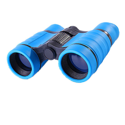 

JHOPT Juhong 4X30 Детский телескоп Высококачественный цветной бинокль HD, не игрушечный портативный (синий)